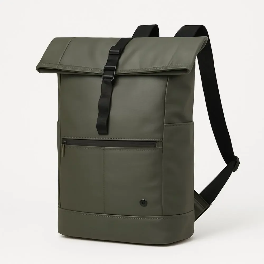Outdoor Gear Backpack Roll Top Water Resistant Green Hiking Hunting Large Bag L